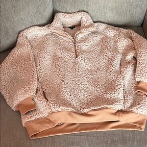 Express Cream Sherpa Fleece